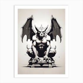 Gargoyle Art Print