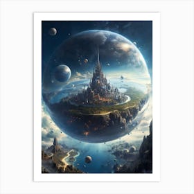 Space City Art Print