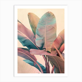 Banana Leaves 27 Art Print