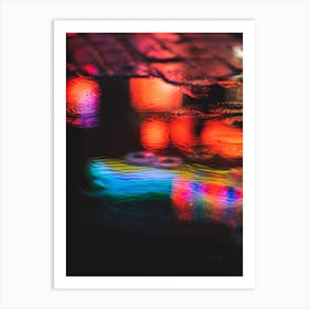 Reflection In A Puddle Art Print