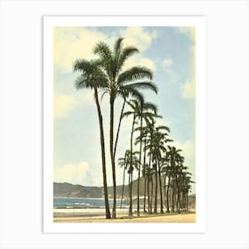 Pismo Beach California Vintage Art Print