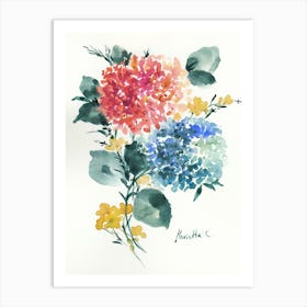 Flower Series07 Art Print