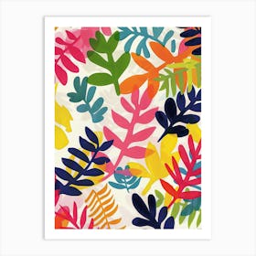 Painted Tropics Matisse Style Poster