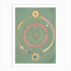 Cosmological Cycle Art Print