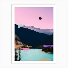 Azure Lake Art Print