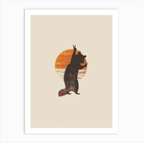 Raccoon 5 Art Print