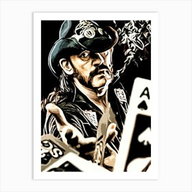 Lemmy Kilmister Motorhead 3 Art Print