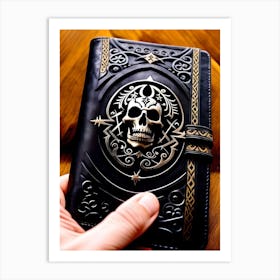 Skull Journal 1 Art Print