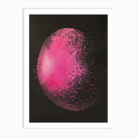 Pink Sphere 1 Art Print