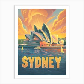 Sydney Opera House Australia Art Print