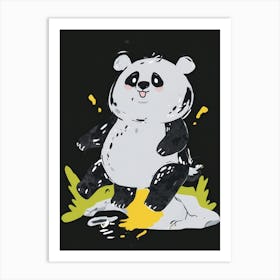 Panda Bear 7 Art Print