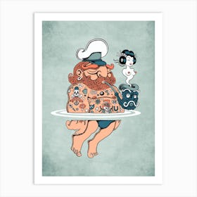 Sailor Summer Art Print