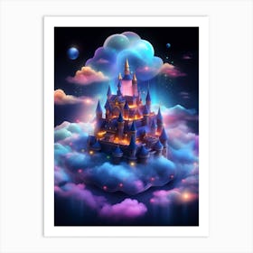 Castle In The Clouds 5 Art Print