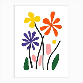 Flowers 3 Art Print