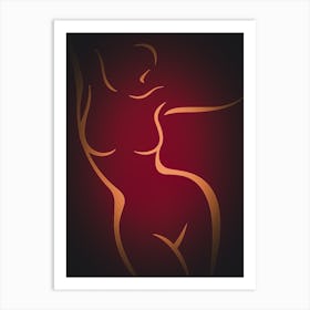 Woman'S Body 2 Art Print