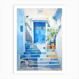 Blue Door 38 Art Print