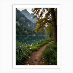 Path To The Lake Art Print