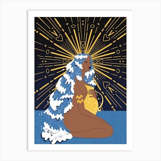 Aquarius Art Print