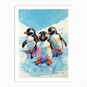 Penguins 5 Art Print