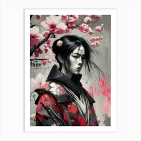 Asian Girl Art Print