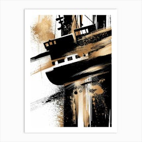 Ship Painting Art Print