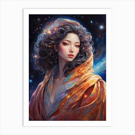 Asian Girl Art Print