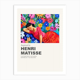 Museum Poster Inspired By Henri Matisse 12 Art Print