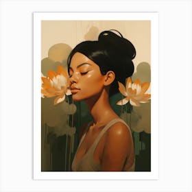 Portrait Of A Woman 30 Art Print