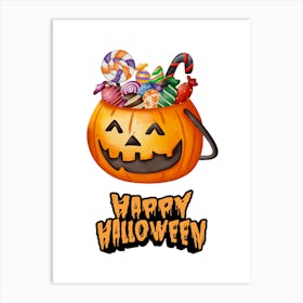 Happy Halloween Art Print