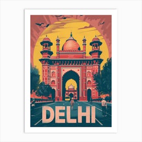 Delhi India Art Print