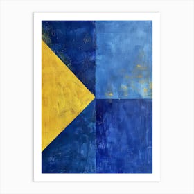 Flag Of Barbados Art Print