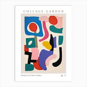 Collage Garden 17 Art Print