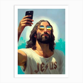 I Am Jesus Art Print
