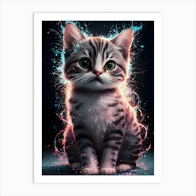 Cute Kitten 1 Art Print