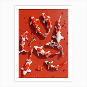 Koi Fish 14 Art Print