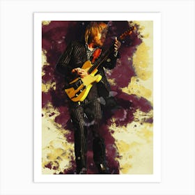 Smudge Of Tom Petty Art Print