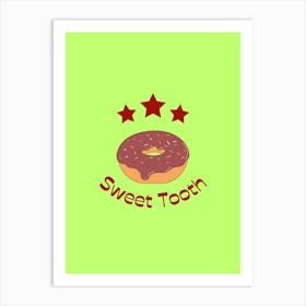 Sweet Tooth Art Print