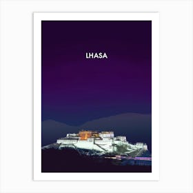 Simply Lhasa Art Print