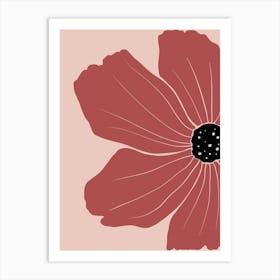 Pink Flower 4 Art Print