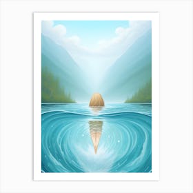 Into The Water Art Art Print