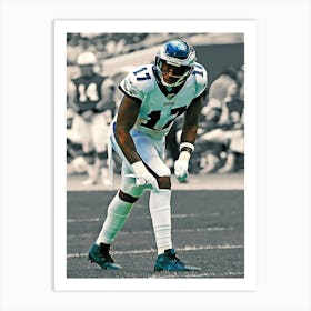 Alshon Jeffery Of The Philadelphia Eagles Art Print