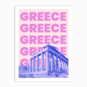 Greece Art Print