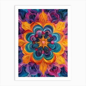 Mandala Art Print