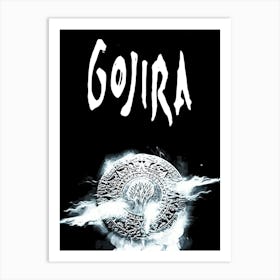 Gojira band music 4 Art Print