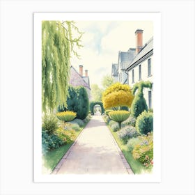 Garden Path 9 Art Print