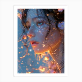 Fluttering Art Print