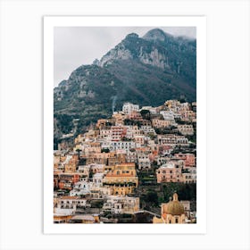 Hillside, Positano 1 Art Print