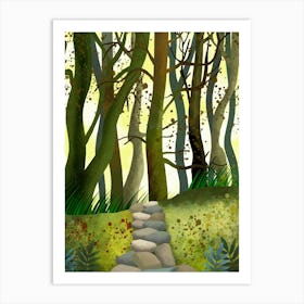 The Stone Path 1 Art Print