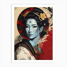 Geisha 37 Art Print