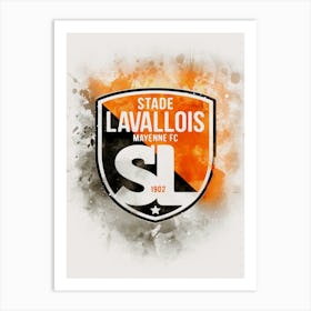 Stade Lavallois Mayenne 3 Art Print